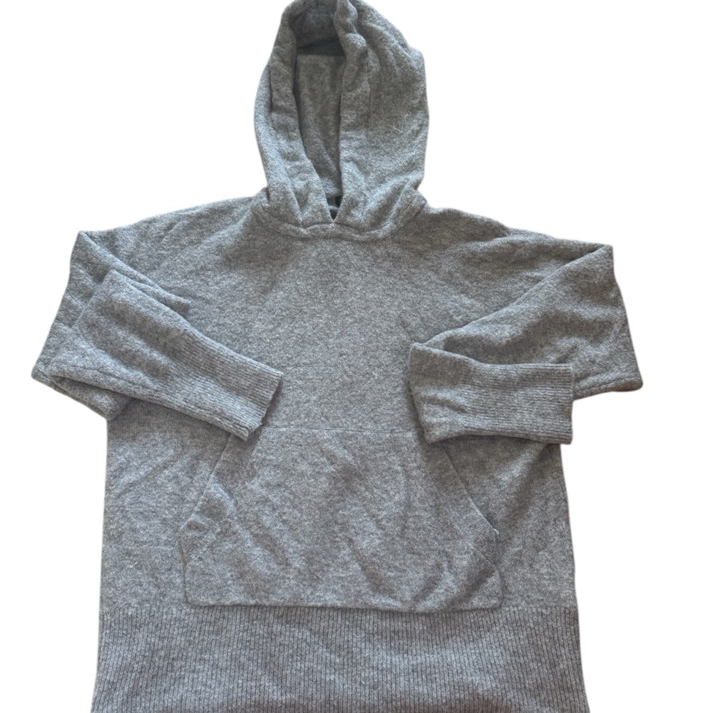 J. Crew Gray Pullover Hoodie – Women’s Size Small